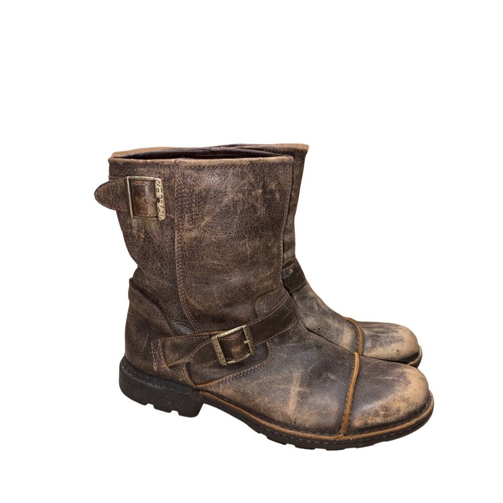 UGG Rockville II Genuine Sheepskin Lined Motorcycle Boots    Size: US 11 Men's